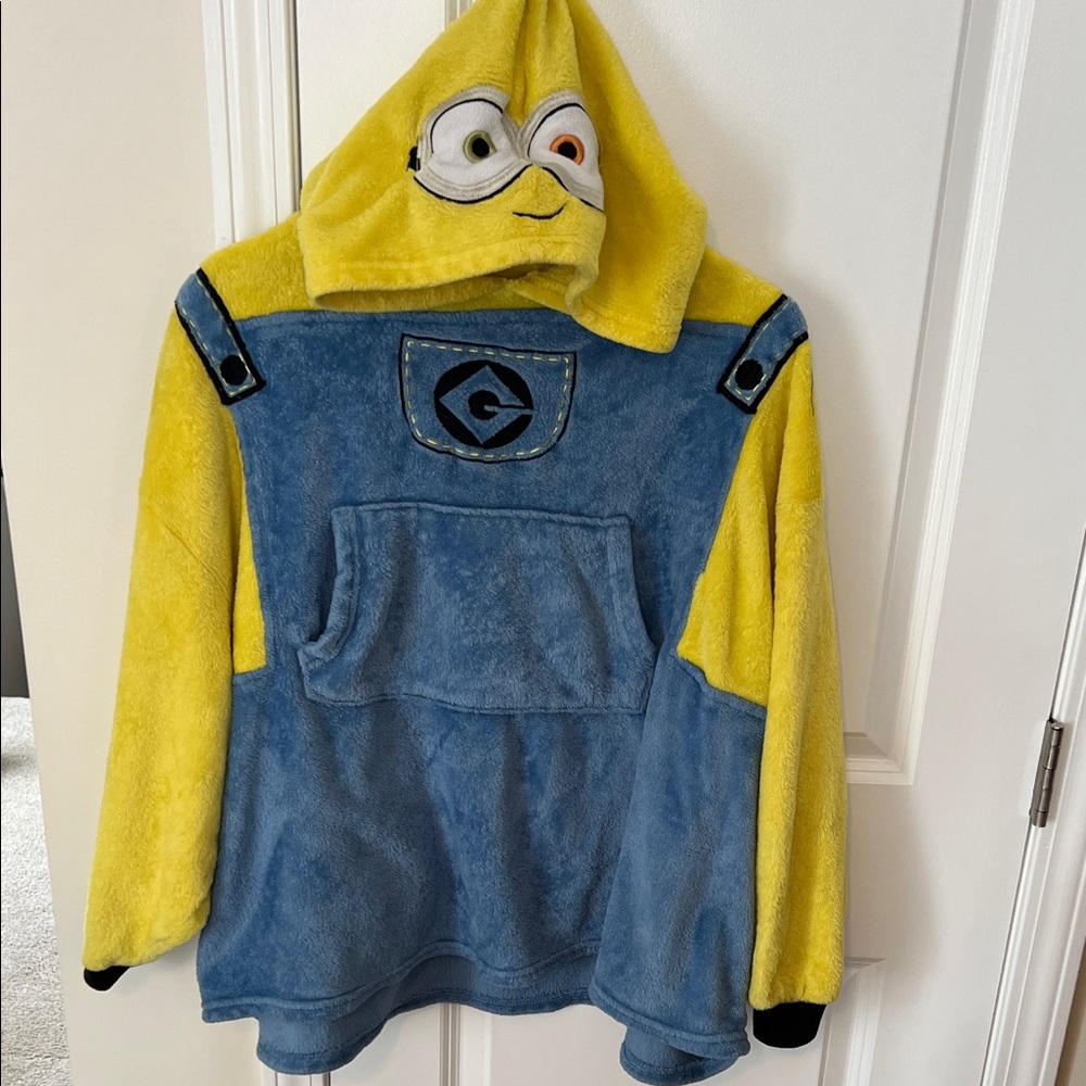 Bob the Minion Hooded Costume Fleece Pullover